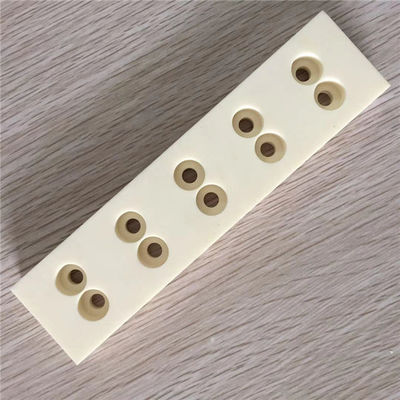 Suhu Tinggi 3700Mpa Alumina Ceramic Parts Industrial 99% Alumina Ceramic Plate