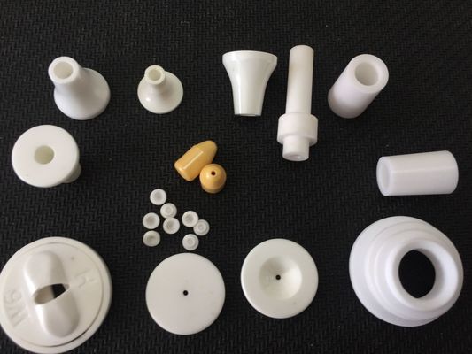 Bagian Keramik Zirkonia Densitas Kekerasan Tinggi 6.0g / cm3 Nozel Sandblasting Keramik