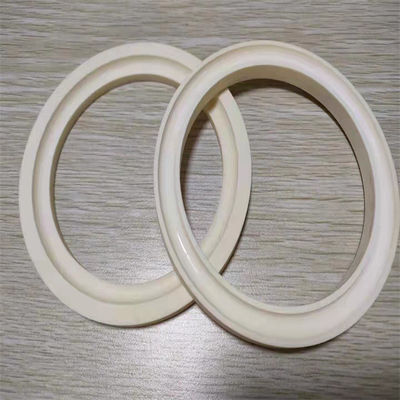 Cincin Keramik Alumina Fraktur Kekuatan Tinggi 3.9g / Cm3 Tahan Aus