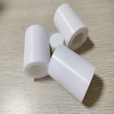 Putih 1300 MPa Zirkonia Keramik Tabung Kepadatan Tinggi 39x50Mm