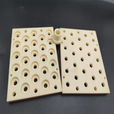 Pelat Keramik Alumina Mesin CNC Dengan Kekuatan Tinggi