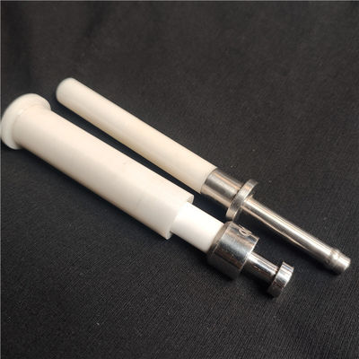 Pompa Tekanan Tinggi 400C Zirkonia Ceramic Piston 1300HV putih