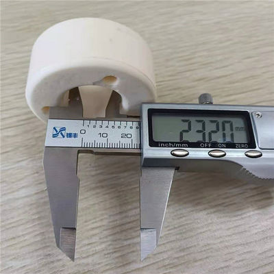 Mesin Presisi 2000mm Bagian Keramik Alumina Cincin Keramik Alumina