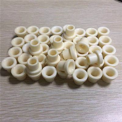 Presisi Tinggi 6.0g / cm3 ZrO2 Zirkonia Ceramic Tubes Bushing Sleeve