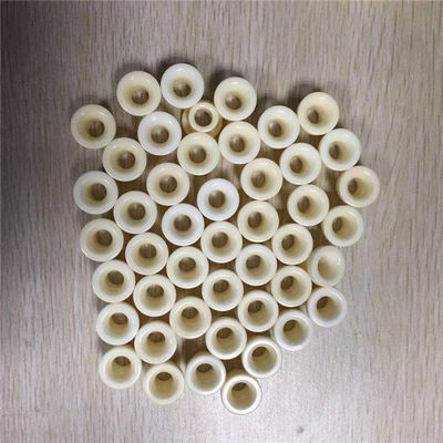 Presisi Tinggi 6.0g / cm3 ZrO2 Zirkonia Ceramic Tubes Bushing Sleeve