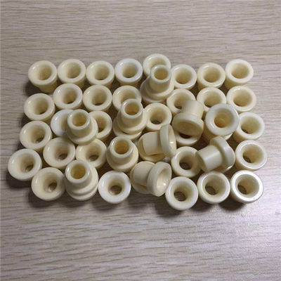 Kekerasan Tinggi Ketahanan Aus Tabung Keramik Alumina 3.9g / Cm3 Murni