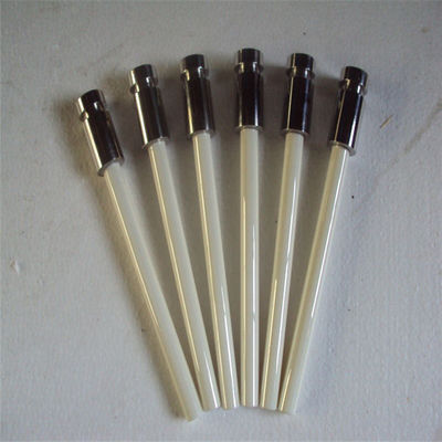 Ketahanan Aus 6.0g / Cm3 Zirkonia Ceramic Piston 1ml