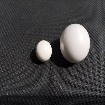 Bearing Valve 60mm Ceramic Valve Balls Murni Putih Presisi Tinggi