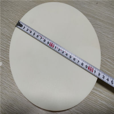 Pelat Ketahanan Aus Industri Bagian Keramik Alumina 3.9g / Cm3