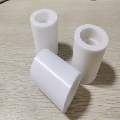 Putih 1300 MPa Zirkonia Keramik Tabung Kepadatan Tinggi 39x50Mm