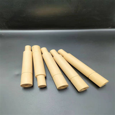 Tabung Keramik Zirkonia Kuning Stabil Magnesium Suhu Tinggi