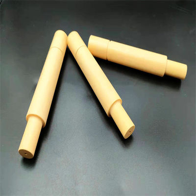 Tabung Keramik Zirkonia Kuning Stabil Magnesium Suhu Tinggi