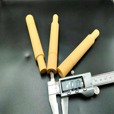 250Mpa Kuning Magnesium Stabil Tabung Zirkonia Presisi Tinggi
