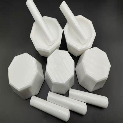 Bebas Polusi Zirkonia Keramik Mortar Kekerasan Tinggi